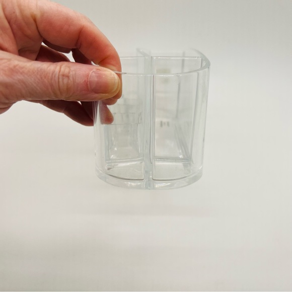 NWT Caboodles Makeup Organizer in acrylic. Beauty necessities. Clear. - Picture 3 of 8